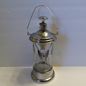 Vintage Eagle Decanter Music Box Japan Plays "How Dry I Am"